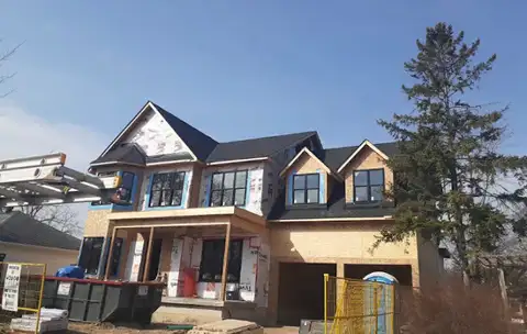 Roofing job by D C United Roofing in Barrie